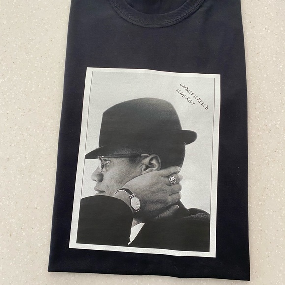 UNDEFEATED ENERGY new tee featuring Malcom X! - Picture 2 of 7